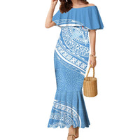 Tonga Apifo'ou Kolisi Personalized Family Matching Mermaid Dress and Hawaiian Shirt Ngatu Tokelaufeletoa Motifs