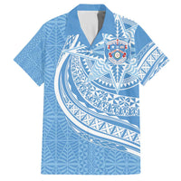Tonga Apifo'ou Kolisi Personalized Family Matching Off The Shoulder Long Sleeve Dress and Hawaiian Shirt Ngatu Tokelaufeletoa Motifs