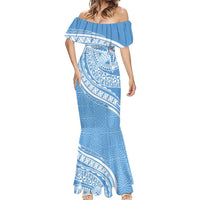 Tonga Apifo'ou Kolisi Personalized Mermaid Dress Ngatu Tokelaufeletoa Motifs