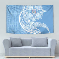 Tonga Apifo'ou Kolisi Personalized Tapestry Ngatu Tokelaufeletoa Motifs