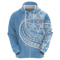 Tonga Apifo'ou Kolisi Personalized Zip Hoodie Ngatu Tokelaufeletoa Motifs