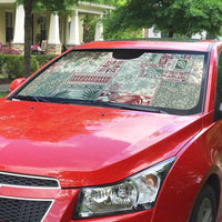 Aloha Hawaii Pastel Christmas Patchwork Auto Sun Shade Classic Style - Polynesian Pride