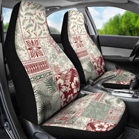 Aloha Hawaii Pastel Christmas Patchwork Car Seat Cover Classic Style - Polynesian Pride