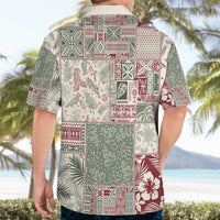 Aloha Hawaii Pastel Christmas Patchwork Hawaiian Shirt Classic Style - Polynesian Pride