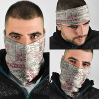 Aloha Hawaii Pastel Christmas Patchwork Neck Gaiter Classic Style - Polynesian Pride