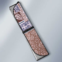 Aloha Hawaii Pastel Christmas Patchwork Auto Sun Shade Rustic Style - Polynesian Pride