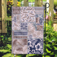 Aloha Hawaii Pastel Christmas Patchwork Garden Flag Rustic Style - Polynesian Pride