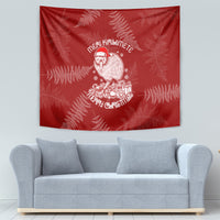 New Zealand Christmas Tapestry Silver Fern Mix Kiwi Bird Ver01 LT7 - Polynesian Pride