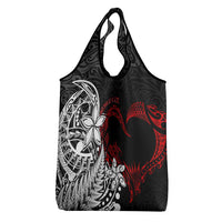 Valentine New Zealand Grocery Bag Aotearoa Couple Maori Aroha Ki a Koe