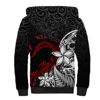 New Zealand Aotearoa Valentine Sherpa Hoodie Couple Maori Aroha Ki a Koe Ver.02 LT7 - Polynesian Pride