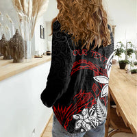 New Zealand Aotearoa Valentine Women Casual Shirt Couple Maori Aroha Ki a Koe Ver.02 LT7 - Polynesian Pride