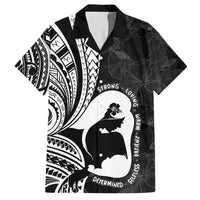 Mother's Day Hawaiian Shirt Polynesia Vintage Hibiscus - Black LT7 Black - Polynesian Pride