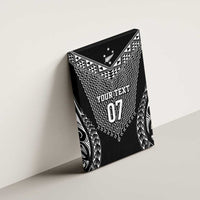 2025 Rugby Championship New Zealand Custom Canvas Wall Art Poutama Motifs - Polynesian Pride