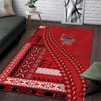 Samoa FAST Siapo Area Rug Tatau-Ulafala Vines - Polynesian Pride