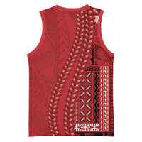 Samoa FAST Siapo Basketball Jersey Tatau-Ulafala Vines - Polynesian Pride