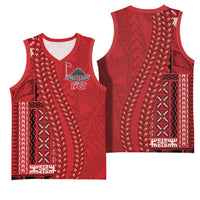 Samoa FAST Siapo Basketball Jersey Tatau-Ulafala Vines - Polynesian Pride