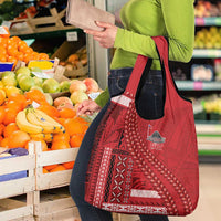 Samoa FAST Siapo Grocery Bag Tatau-Ulafala Vines - Polynesian Pride