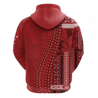Samoa FAST Siapo Hoodie Tatau-Ulafala Vines - Polynesian Pride