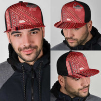 Samoa FAST Siapo Mesh Trucker Cap Tatau-Ulafala Vines - Polynesian Pride