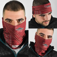 Samoa FAST Siapo Neck Gaiter Tatau-Ulafala Vines - Polynesian Pride
