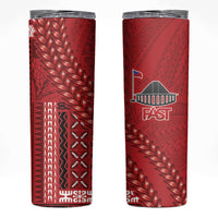 Samoa FAST Siapo Skinny Tumbler Tatau-Ulafala Vines - Polynesian Pride