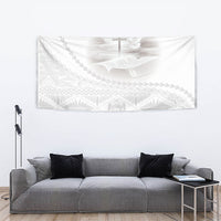 Tonga White Sunday Fakame Tapestry Tokelaufeletoa Kupesi LT7 - Polynesian Pride
