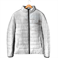 Niue White Sunday Tapu Fanau Padded Jacket Fiti Pua Mix Hiapo Tapa LT7 - Polynesian Pride