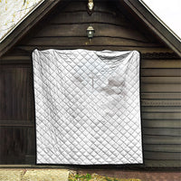 Niue White Sunday Tapu Fanau Quilt Fiti Pua Mix Hiapo Tapa LT7 - Polynesian Pride