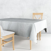 Niue White Sunday Tapu Fanau Tablecloth Fiti Pua Mix Hiapo Tapa LT7 - Polynesian Pride