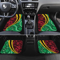 Vanuatu Personalized Tribal Car Mats Aboriginal Inspired Mix Style - Polynesian Pride
