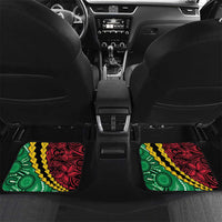 Vanuatu Personalized Tribal Car Mats Aboriginal Inspired Mix Style - Polynesian Pride