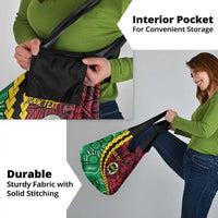 Vanuatu Personalized Tribal Grocery Bag Aboriginal Inspired Mix Style LT7 - Polynesian Pride