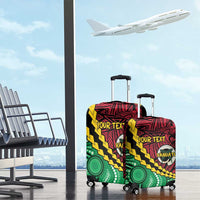 Vanuatu Personalized Tribal Luggage Cover Aboriginal Inspired Mix Style - Polynesian Pride