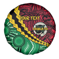 Vanuatu Personalized Tribal Spare Tire Cover Aboriginal Inspired Mix Style - Polynesian Pride