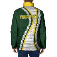 Cook Islands Rugby Personalized Avaiki Padded Jacket GO Kuki
