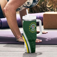 Cook Islands Rugby Personalized Avaiki Tumbler With Handle GO Kuki