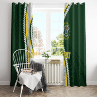 Cook Islands Rugby Personalized Avaiki Window Curtain GO Kuki