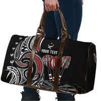 New Zealand Darts Personalized Hei Manaia Travel Bag Classic Kowhaiwhai LT7 - Polynesian Pride