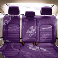 Aloha Hawaii Floral Tapa Back Car Seat Cover Patchwork Violet - Polynesian Pride