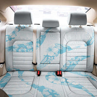 Aloha Hawaii Floral Tapa Back Car Seat Cover Patchwork Turquoise - Polynesian Pride