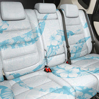 Aloha Hawaii Floral Tapa Back Car Seat Cover Patchwork Turquoise - Polynesian Pride