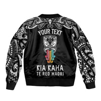personalised-kia-kaha-te-reo-maori-bomber-jacket-hei-tiki-mix-koru-black