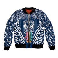 personalised-kia-kaha-te-reo-maori-bomber-jacket-hei-tiki-mix-koru-navy-blue