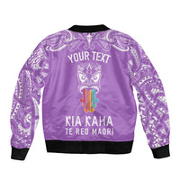 personalised-kia-kaha-te-reo-maori-bomber-jacket-hei-tiki-mix-koru-purple
