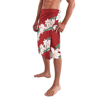 Ia Orana Tahiti Tiare Lavalava Crimson Lei - Polynesian Pride