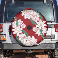 Ia Orana Tahiti Tiare Spare Tire Cover Crimson Lei - Polynesian Pride