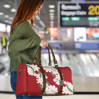 Ia Orana Tahiti Tiare Travel Bag Crimson Lei - Polynesian Pride