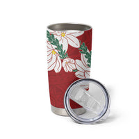 Ia Orana Tahiti Tiare Tumbler Cup Crimson Lei - Polynesian Pride