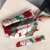 Ia Orana Tahiti Tiare Umbrella Crimson Lei - Polynesian Pride