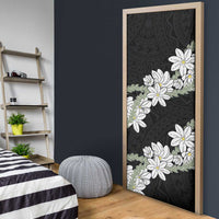 Ia Orana Tahiti Tiare Door Cover Black Lei - Polynesian Pride